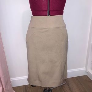 Banana Republic Tan Pencil Skirt